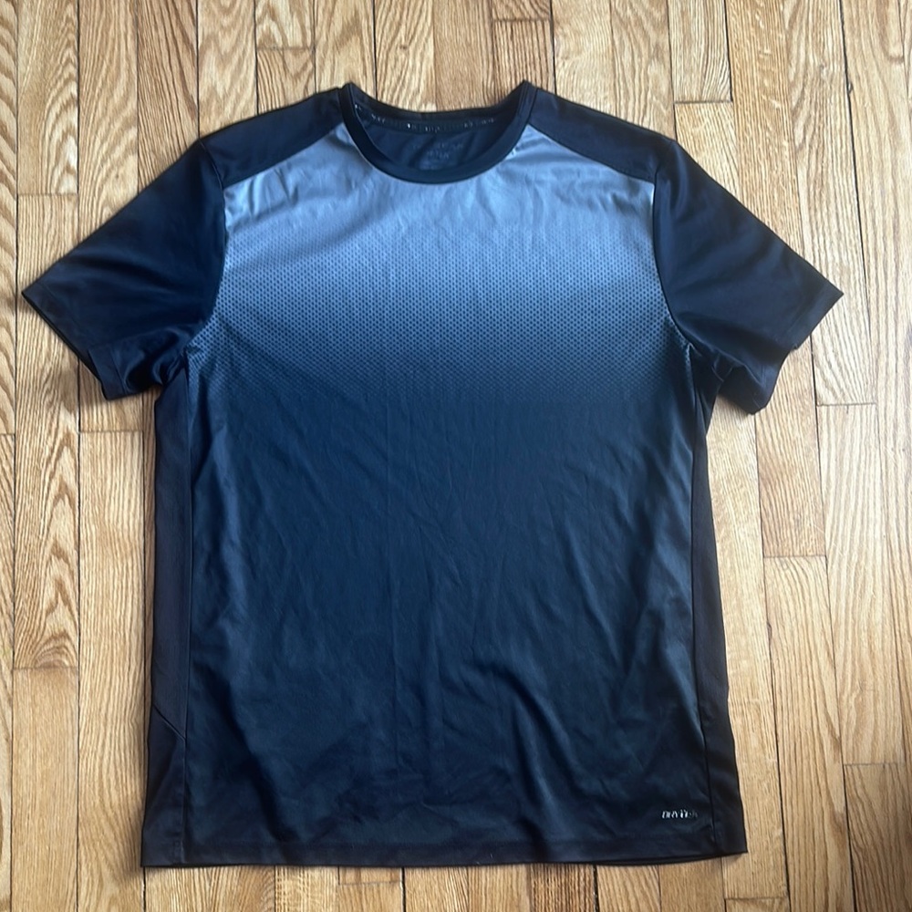Men's Black Gradient T-Shirt